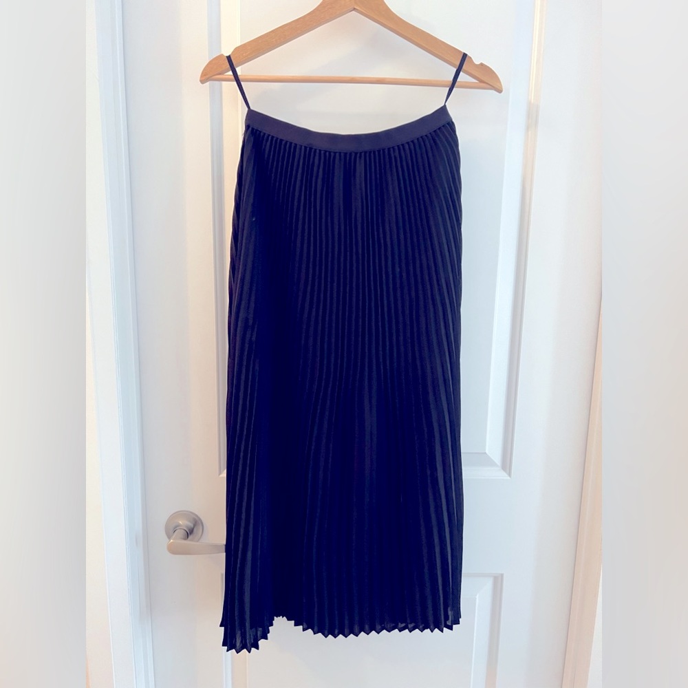 Babaton long pleated skirt